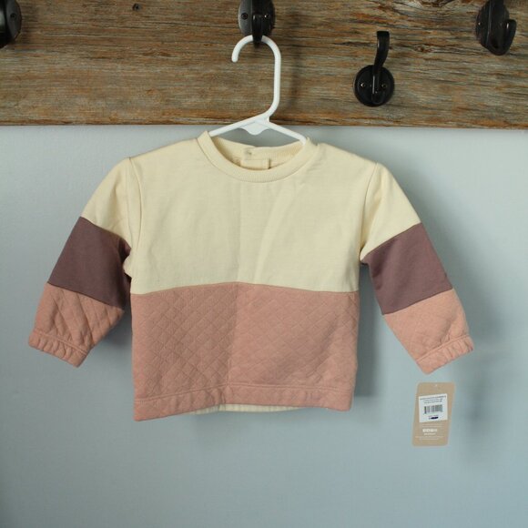 🍁5/$25🎃 PL Baby Size 9M Sweatshirt Pink/Purple - Picture 1 of 1